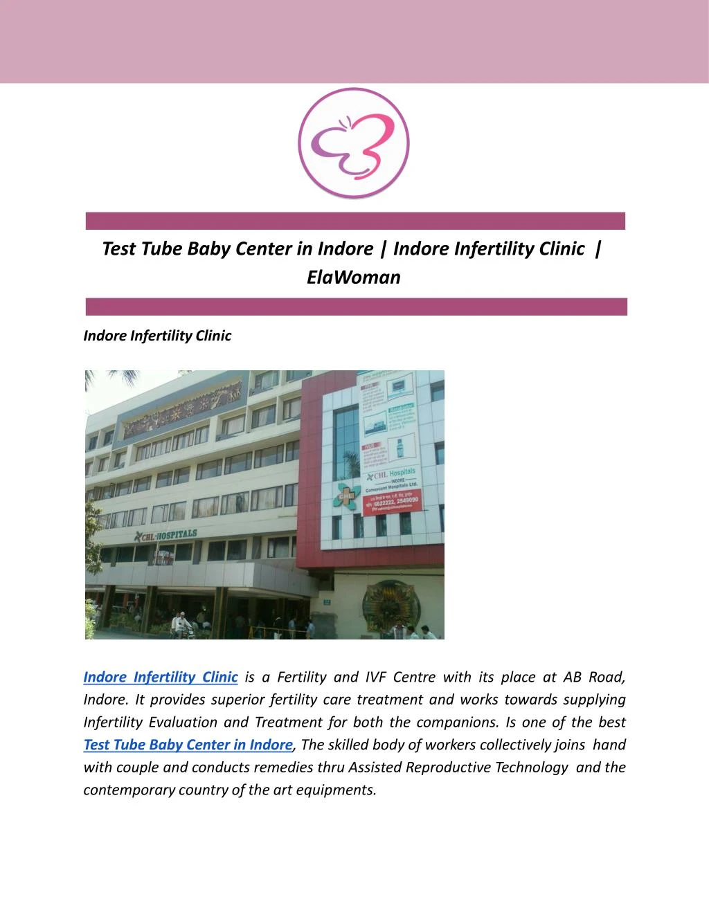 test tube baby center in indore indore