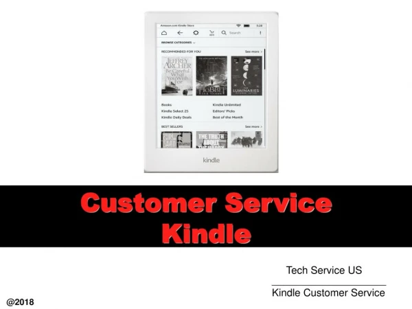 Kindle Customer Service To Get kindle technical support
