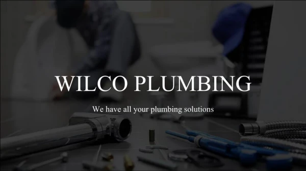 Rely On The Team At Wilco Plumbing For A Plumbing Emergency