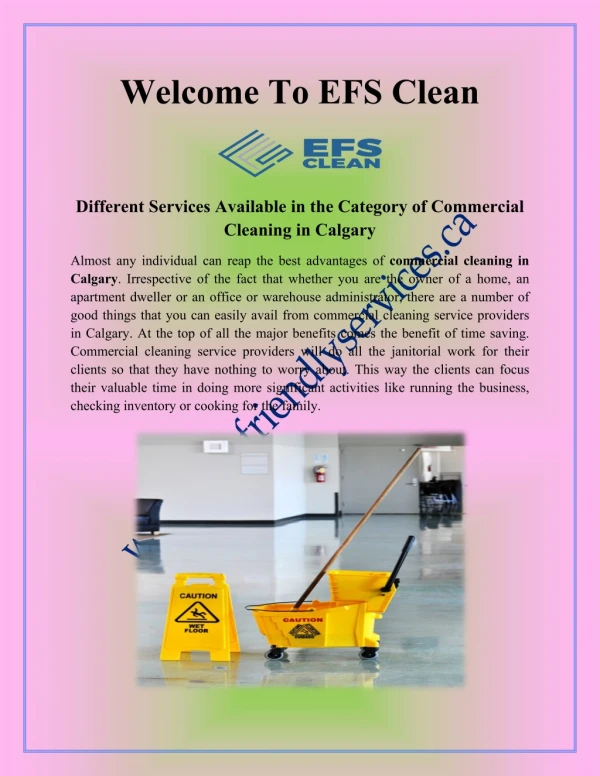 Cleaning Company Calgary, commercial office cleaning calgary - ecofriendlyservices.ca