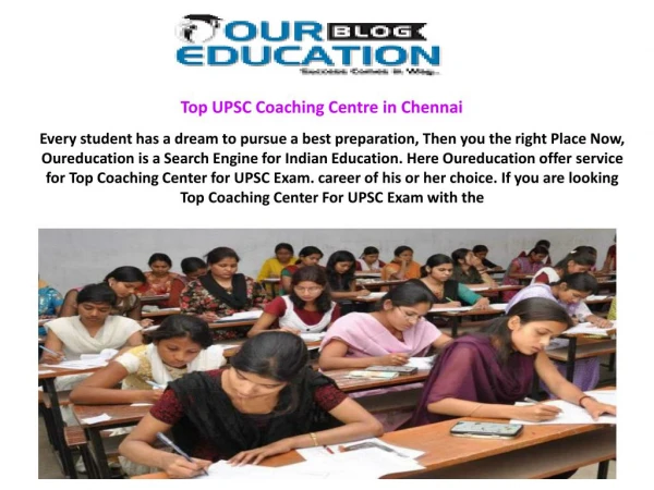 Top UPSC coaching centre in Chennai