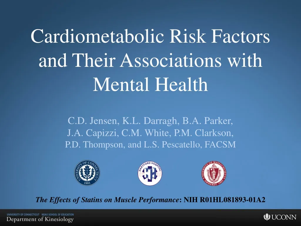 cardiometabolic risk factors and their