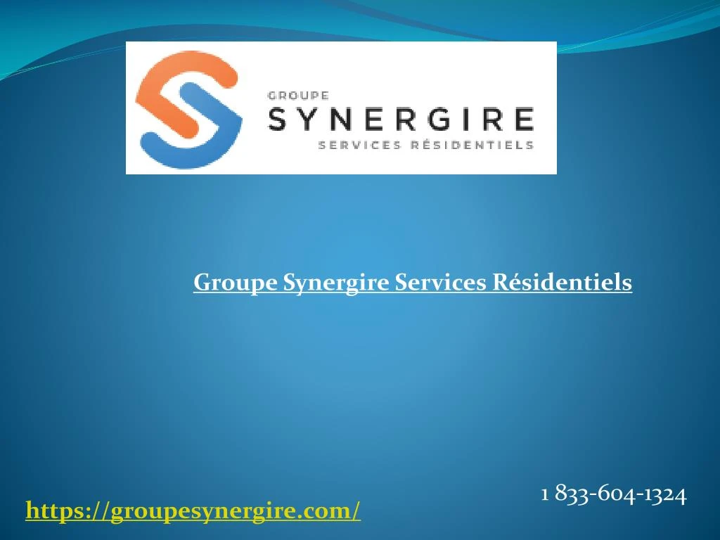 groupe synergire services r sidentiels
