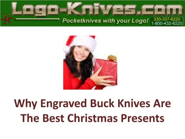 Why Engraved Buck Knives Are The Best Christmas Presents