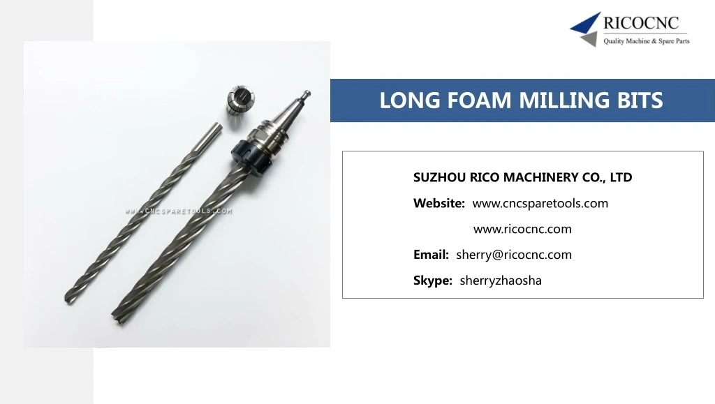 long foam milling bits