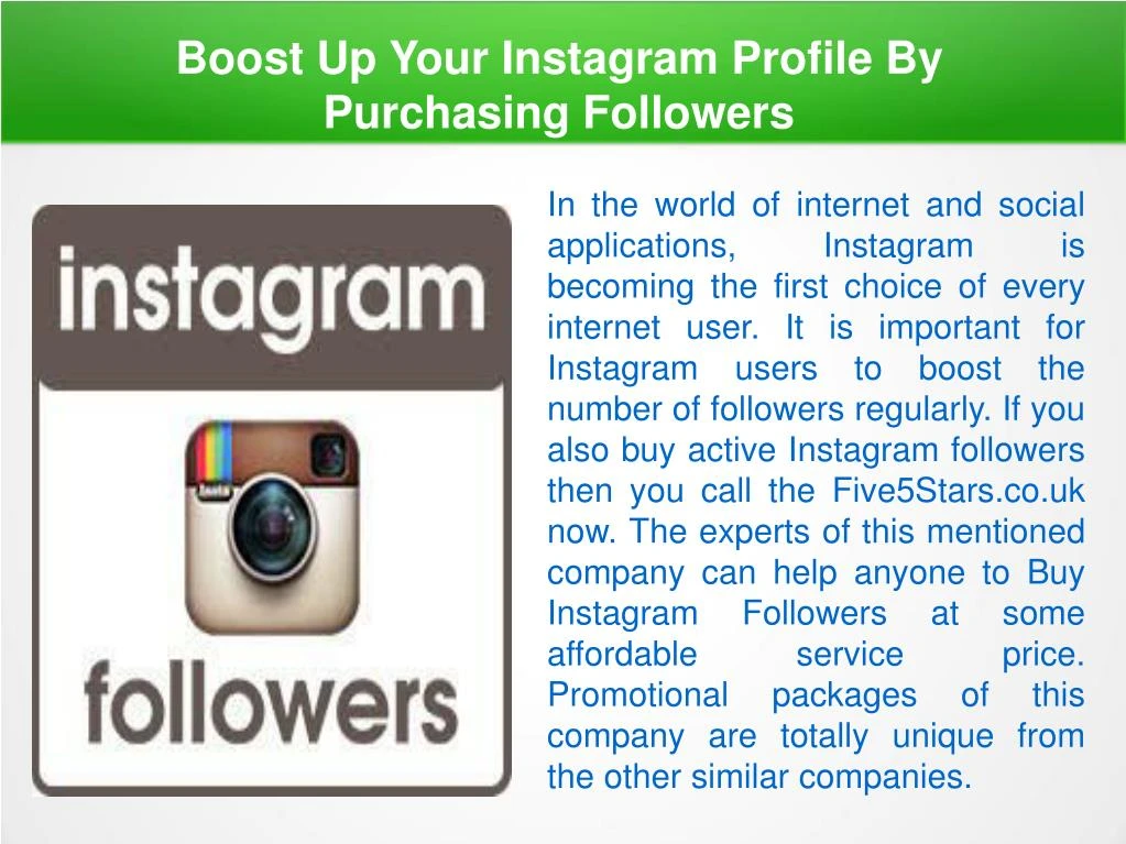 boost up your instagram profile by purchasing
