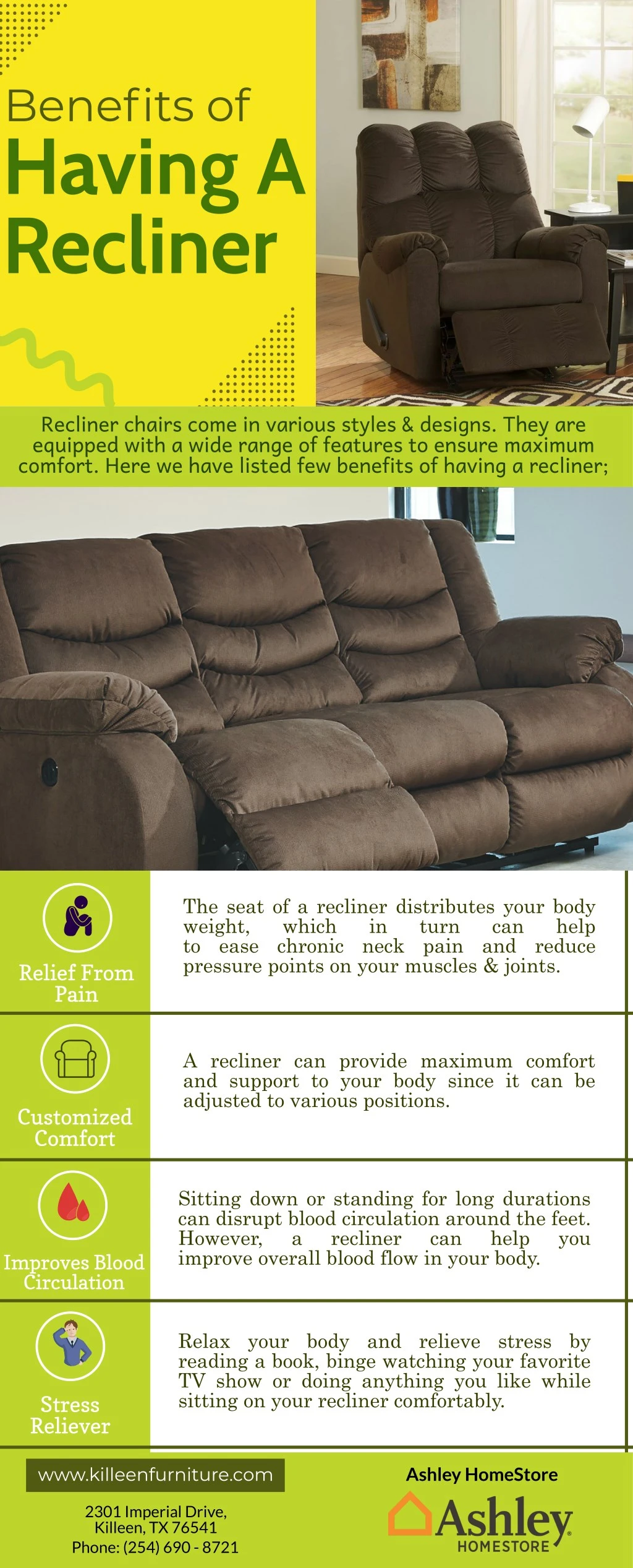 benefits of having a recliner