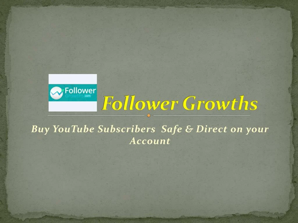 follower growths