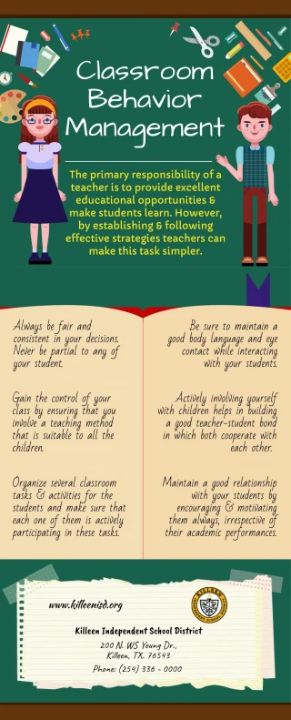 Classroom Behavior Management - slide 1
