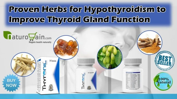 Hypothyroidism Control Pills, Herbs to Improve Thyroid Gland Function