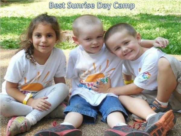 Excellent Sunrise Day Camp
