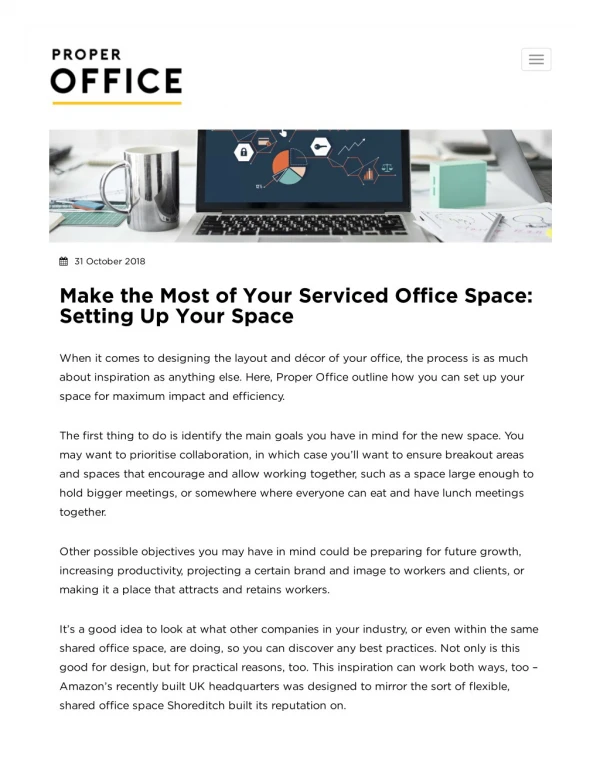 Tips to Set up Your Serviced Office Space to Make the Most Out of It