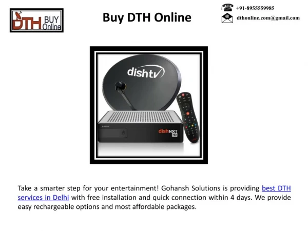 buy dth online