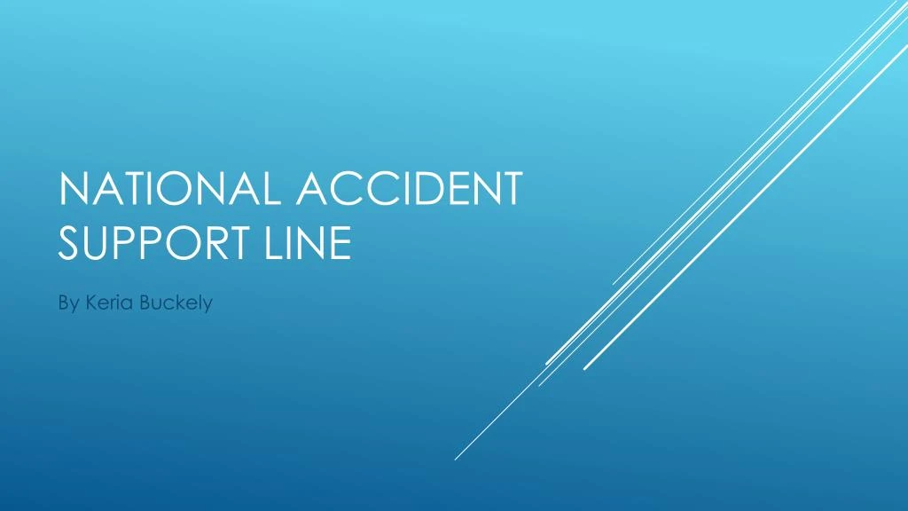 national accident support line