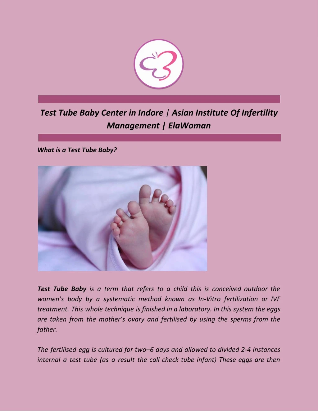 test tube baby center in indore asian institute