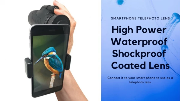 Power Waterproof Shockproof Coated Lens