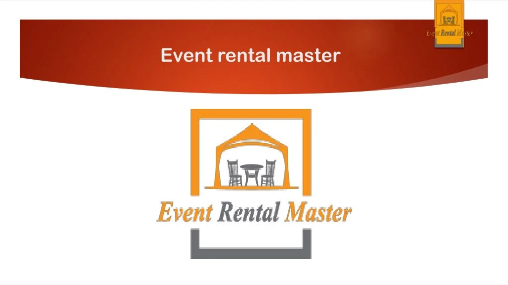 event rental master