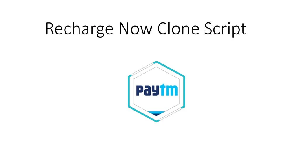 recharge now clone script