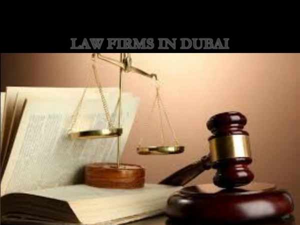 Law firm dubai