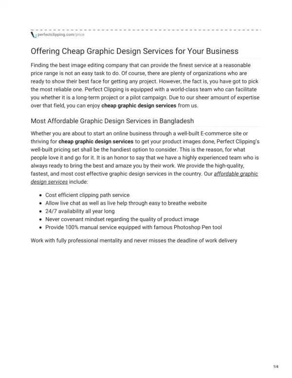 Cheap Graphic Design Services for Your Business