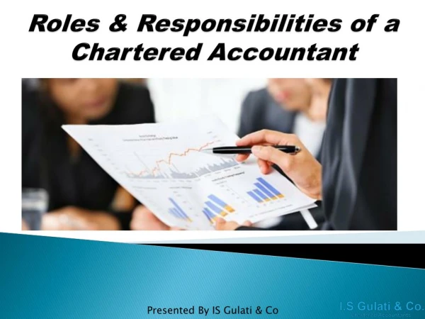 Roles & Responsibilities of a Chartered Accountant