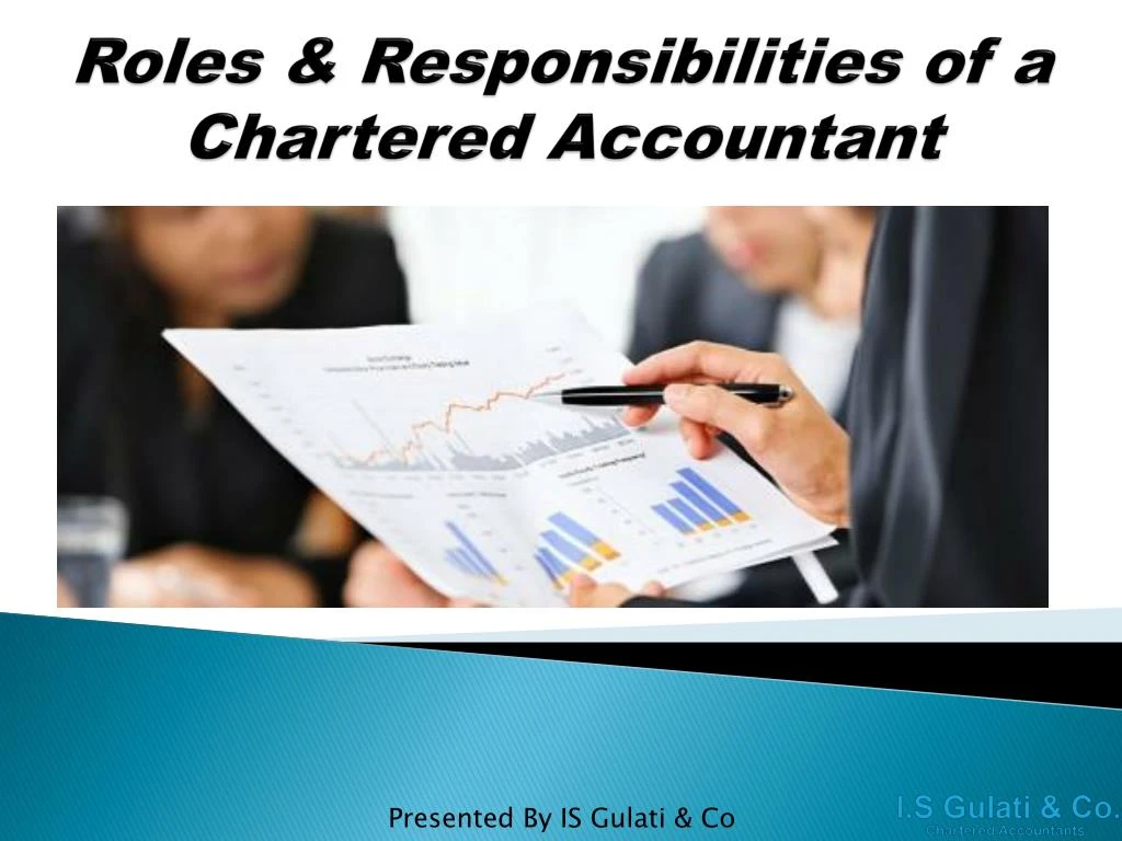 roles responsibilities of a chartered accountant