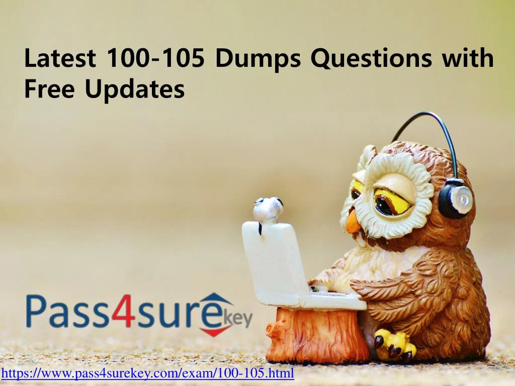 latest 100 105 dumps questions with free updates