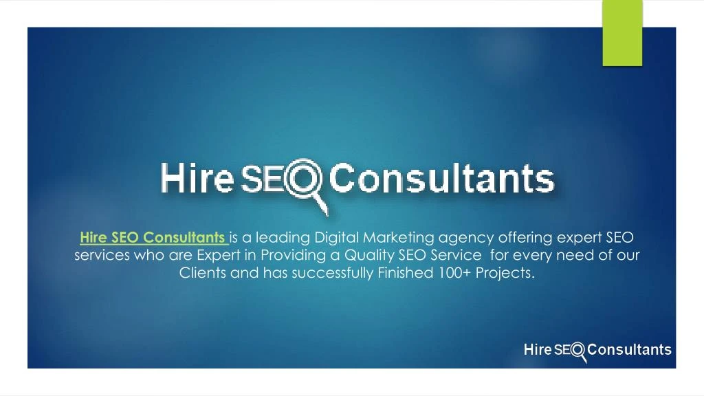 hire seo consultants is a leading digital