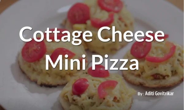 Cottage Cheese Mini Pizza - Living Foodz