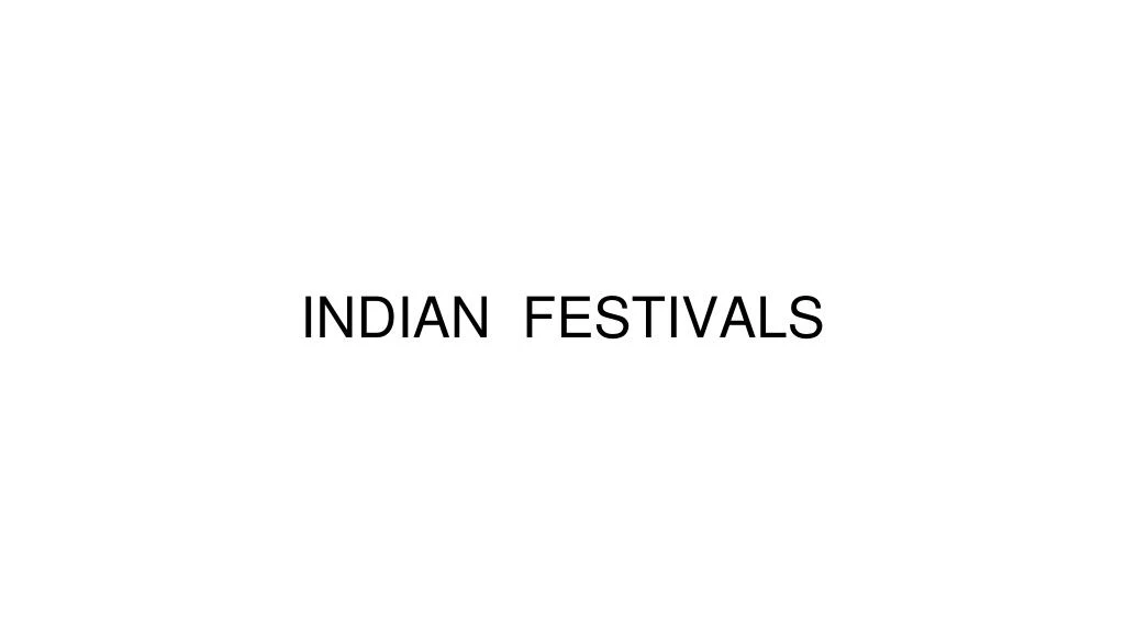 indian festivals