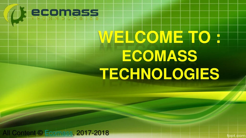 welcome to ecomass technologies