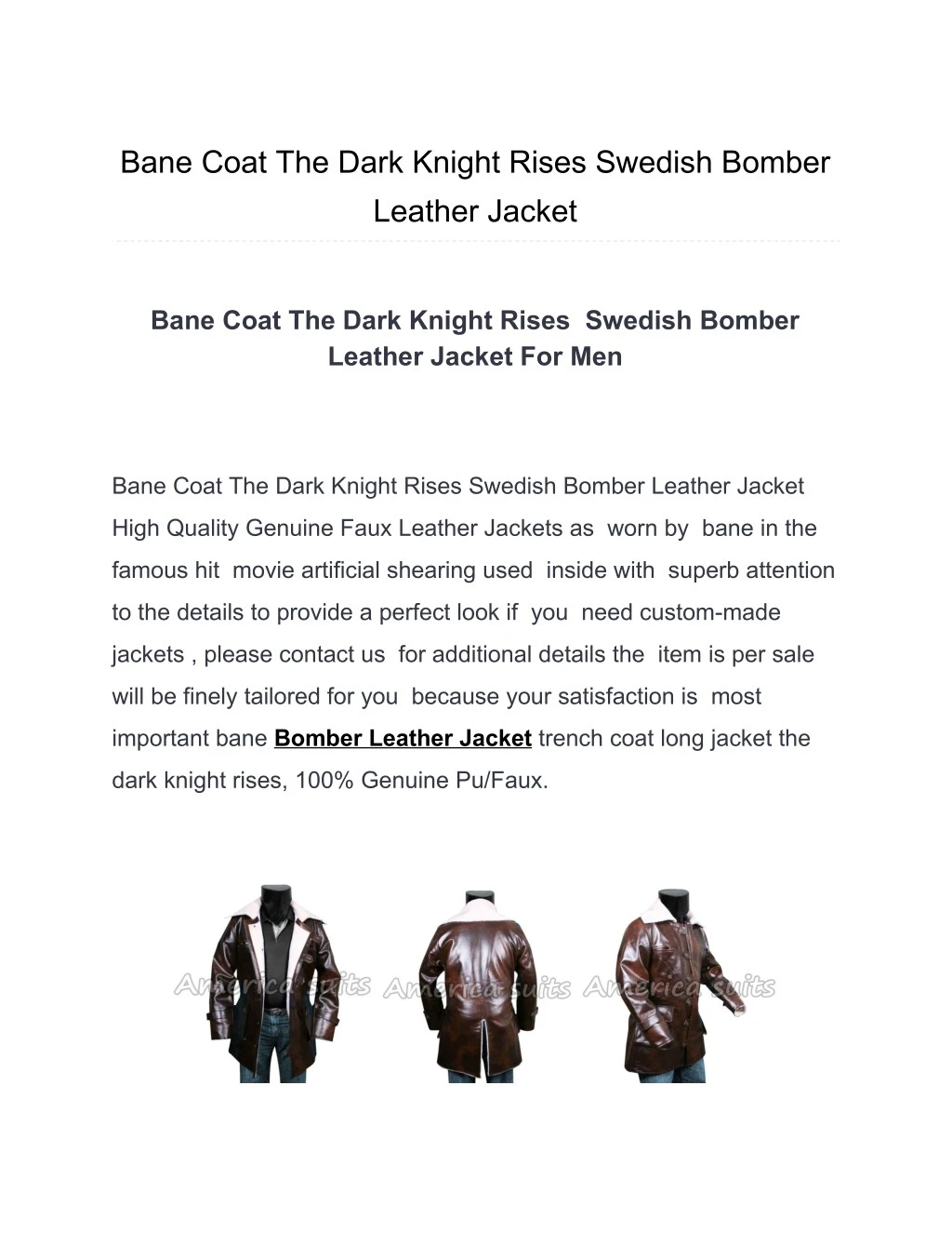 bane coat the dark knight rises swedish bomber