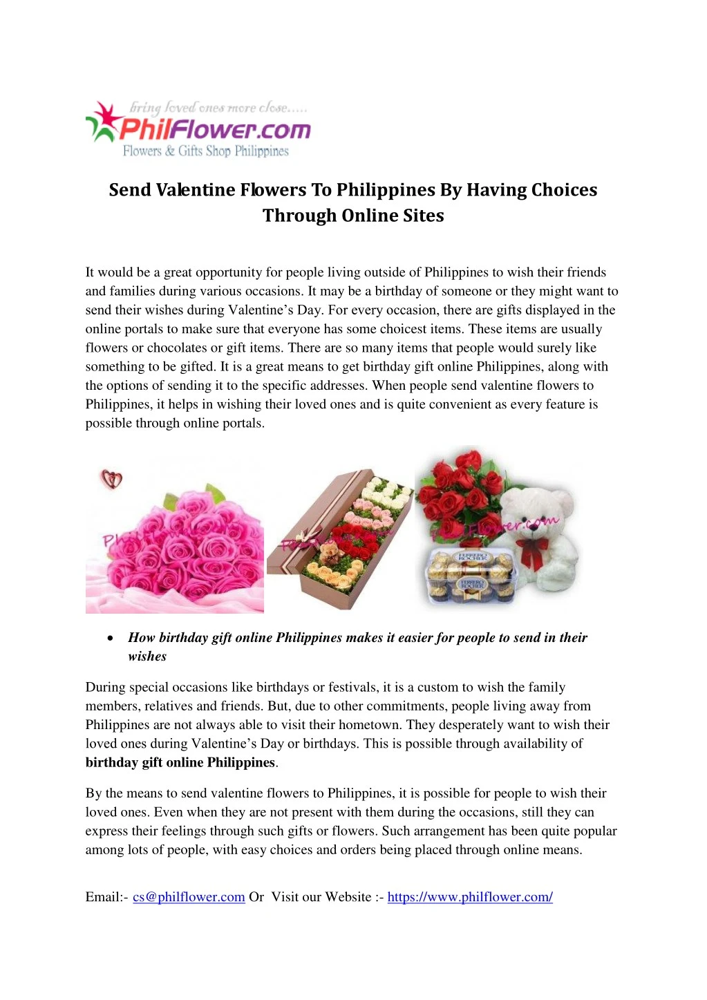 send valentine flowers to philippines by having