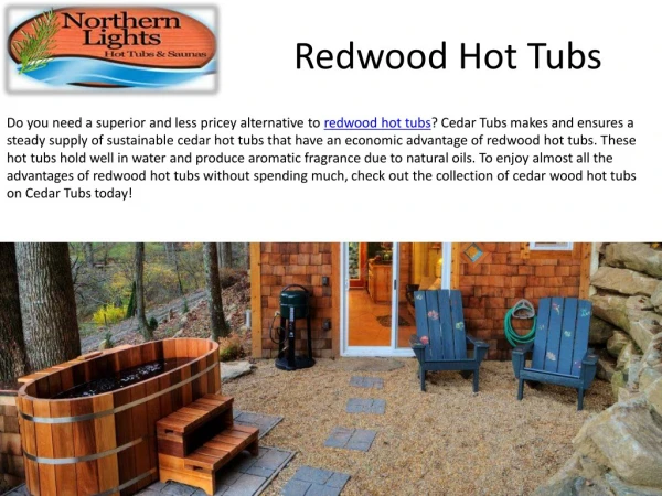 Buy Best Qaulity Redwood Hot Tubs