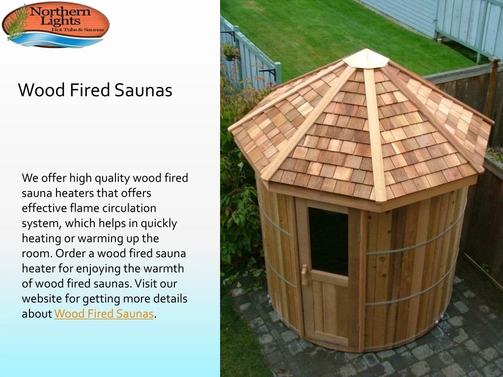 wood fired saunas