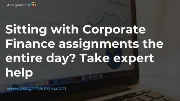 Scratching your head regarding Finance assignment? Reduce the pressure with experts