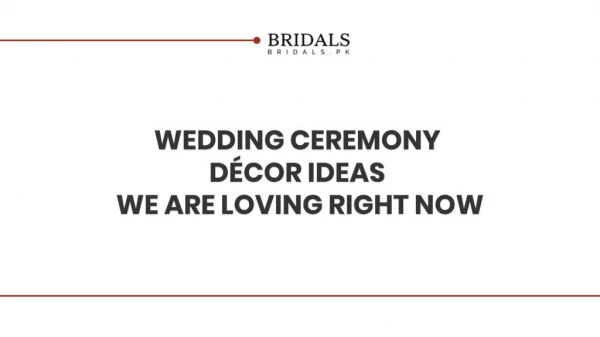Wedding Decor Themes For Every Budget