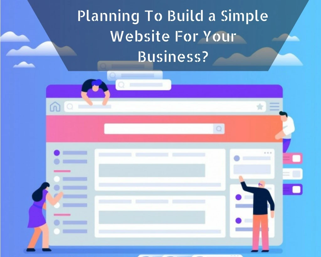 planning to build a simple website for your