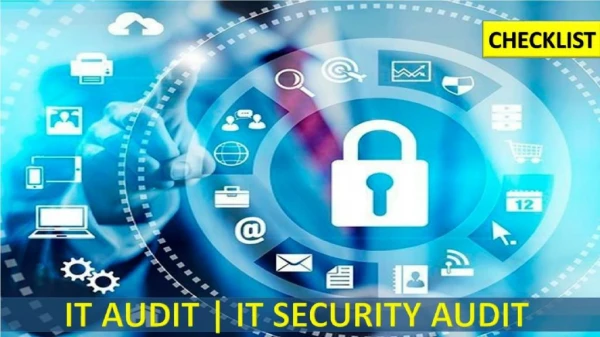 IT Security | IT Audit | IT Security Audit | IT security audit Checklist | 1222 Questions
