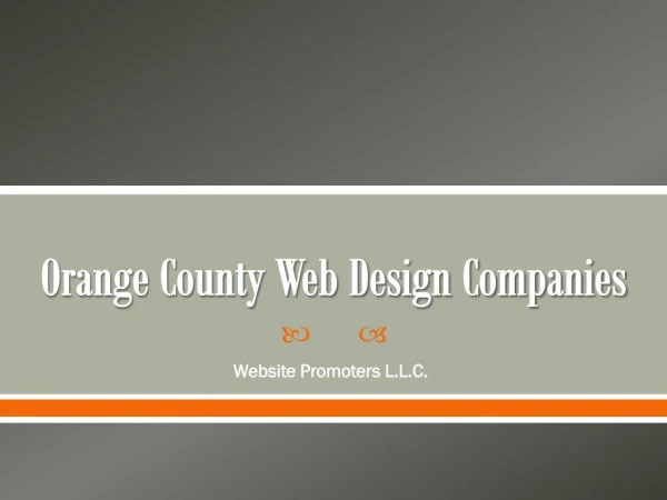 Orange County Web Design Companies - Creative Internet Marketing Solutions