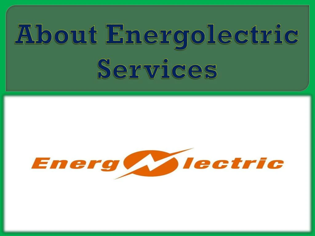 about energolectric services
