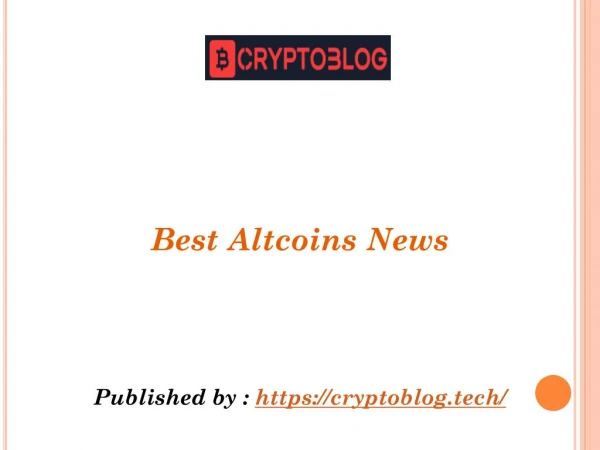 Best Altcoins News