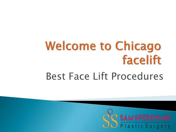 Best Face lift procedures