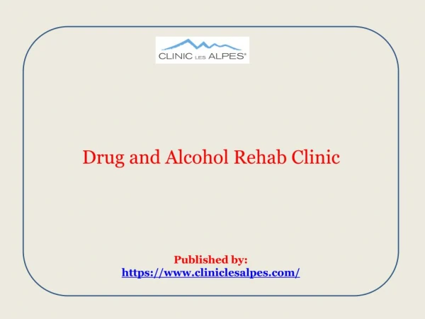 Drug and Alcohol Rehab Clinic