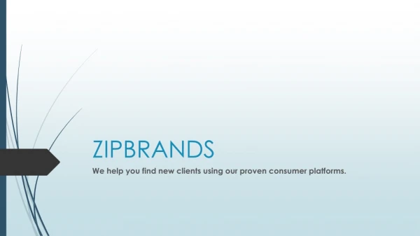 Refi leads - Zipbrands