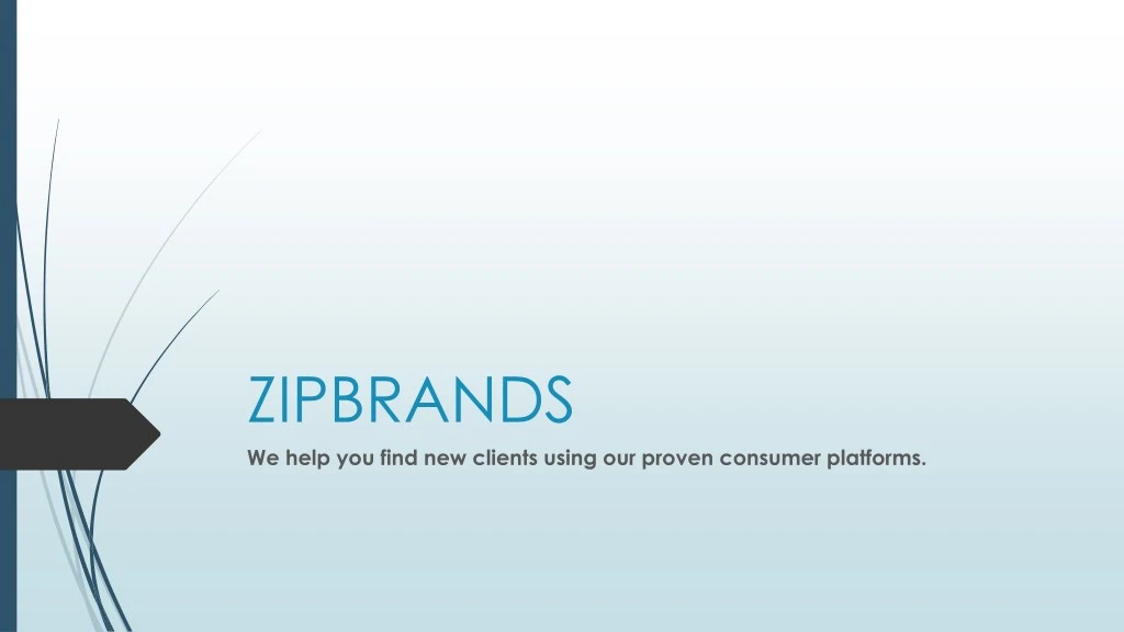 zipbrands we help you find new clients using