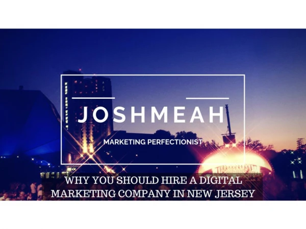 Exceed Your Marketing Goals‎ with JoshMeah Digital Agency in NJ