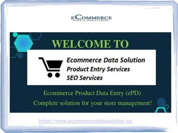 Ecommerce Product Entry & Outsource Data Entry Services Company in India