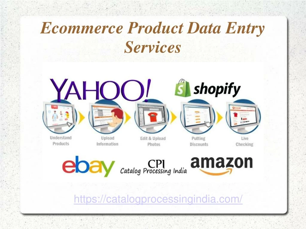 ecommerce product data entry services