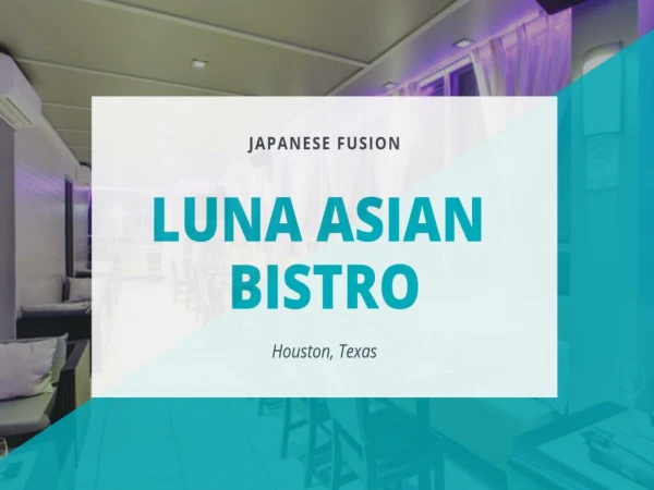 Asian fusion restaurant in Queens